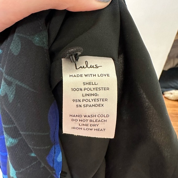 Lulus Elegant Entrance Black Floral Print Halter Maxi Dress - Picture 13 of 13